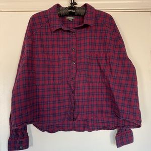 Wild Fable plaid crop top